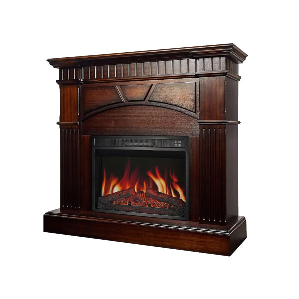 Електрокамін ArtiFlame York AF23S махагон коричневий антик
