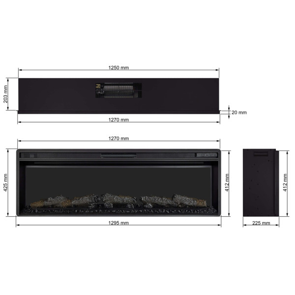 Электрокамин ArtiFlame AF50 Multicolor