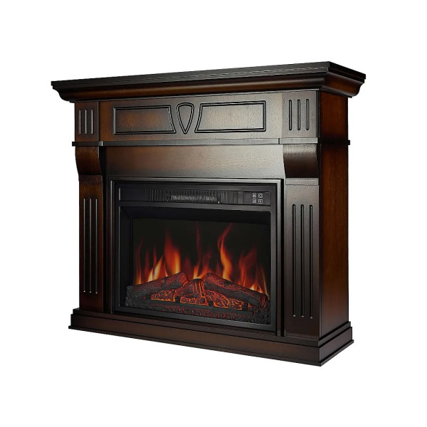 Электрокамин ArtiFlame Beethoven AF23S махагон коричневый антик