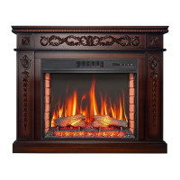 Электрокамин ArtiFlame Delmona AF28S коньяк