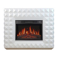 Электрокамин ArtiFlame Diamond AF23S белый
