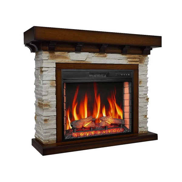 Електрокамін ArtiFlame Ludwig AF28S дуб антик