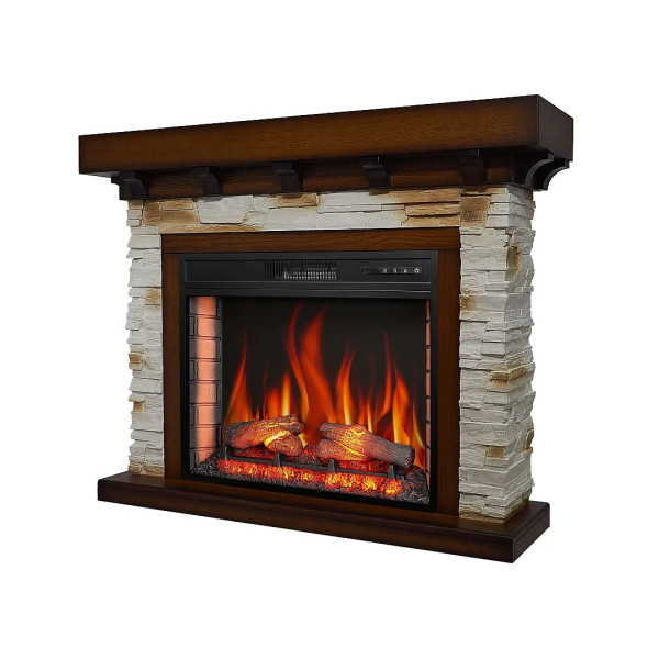 Електрокамін ArtiFlame Ludwig AF28S дуб антик
