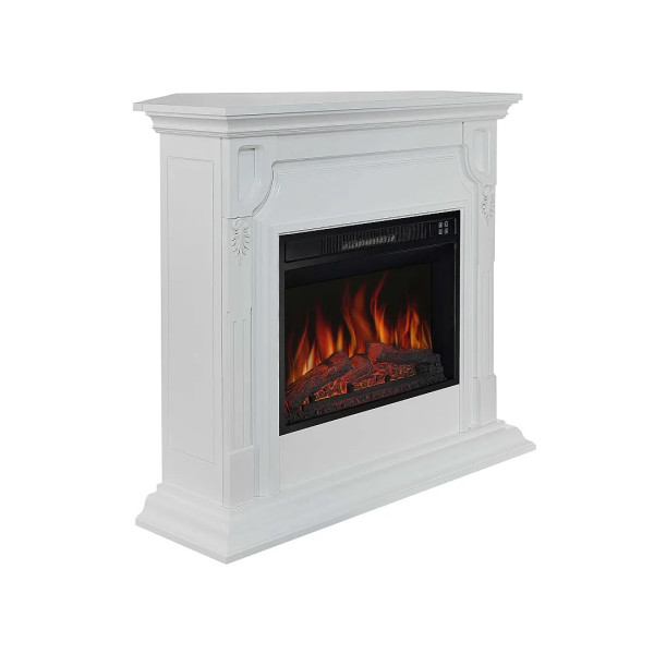 Электрокамин ArtiFlame Toronto AF23S белый универсальный 2в1