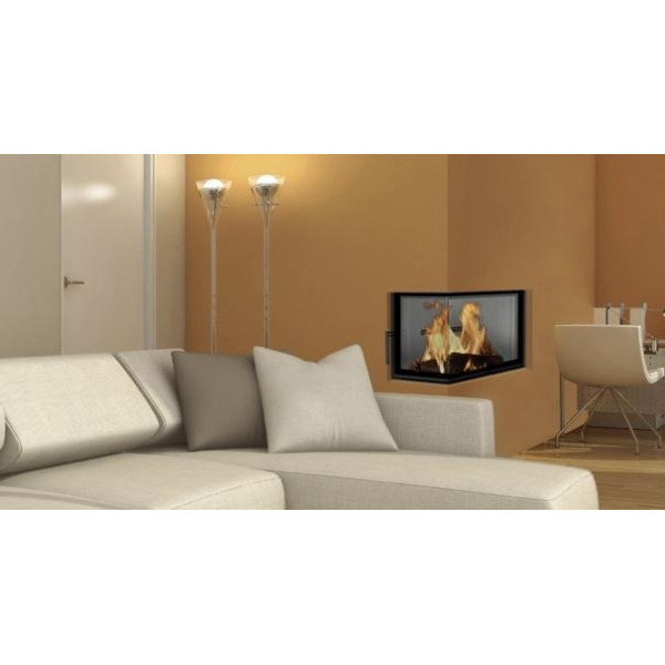 Камінна топка з водяним контуром BEF HOME AQUATIC WH 60 CL/CP ( 10 кВт)