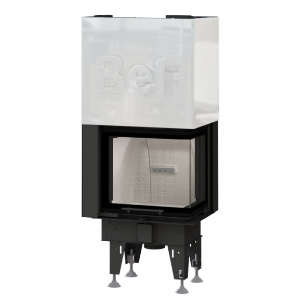 Каминная топка BEF HOME FEEL V 6 CL / CP  с угловым стеклом и гильотиной ( 6 кВт)