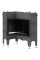 Каминная топка BEF HOME FLAT 8 L  необычной формы ( 8 кВт)