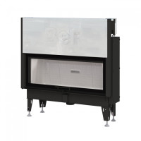 Камінна топка  Bef  HOME THERM V 14 з прямим склом та  гільйотиною ( 15 кВт)