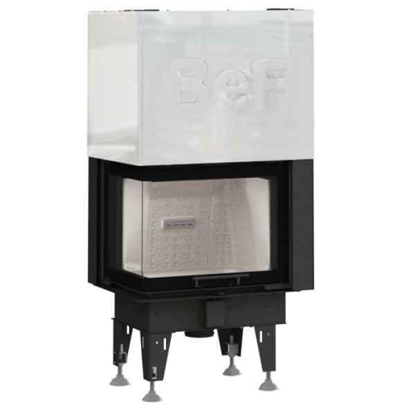 Камінна топка Bef HOME THERM V 8 CL / CP з кутовим склом  та гільйотиною ( 10 кВт)