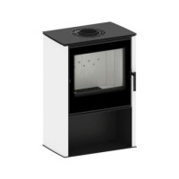 Каминная автономная печь Hitze  LUPO M ( 8,8 кВт)