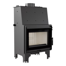 Камінна топка з водяним контуром Kratki AQUARIO Z10 PW GLASS (10,0 кВт)(AQUARIO/Z/10/PW/W/DG)