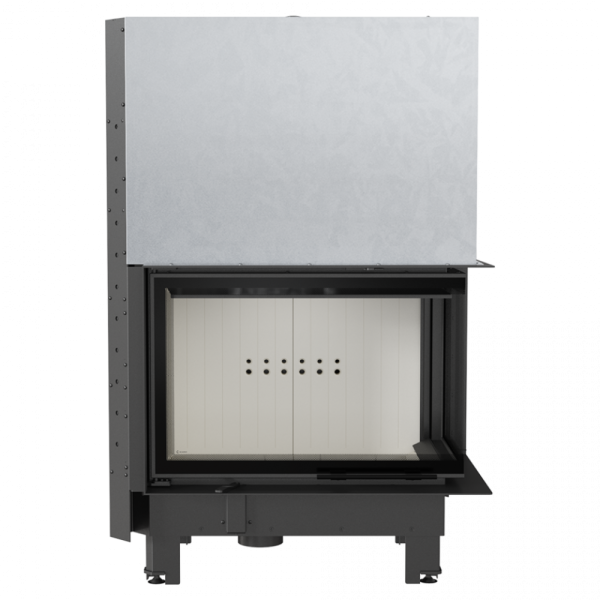 Камінна топка Kratki MBA 17 права BS гільйотина гнуте скло (17,0 кВт)