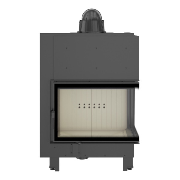 Камінна топка Kratki MBA 17 права BS гнуте скло (17,0 кВт)