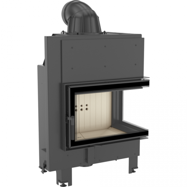 Камінна топка Kratki MBM 10 права BS гнуте скло 