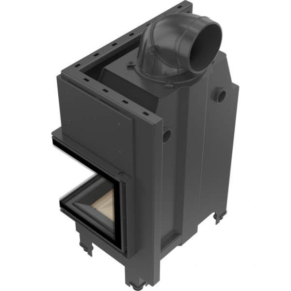 Камінна топка Kratki MBM 10 права BS гнуте скло 