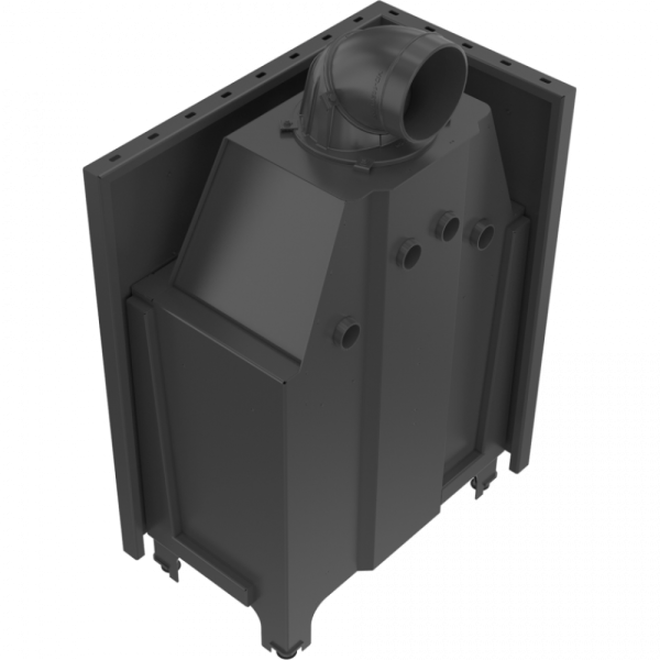 Каминная топка Kratki MBO 15 левая BS гнутое стекло (15,0 кВт)