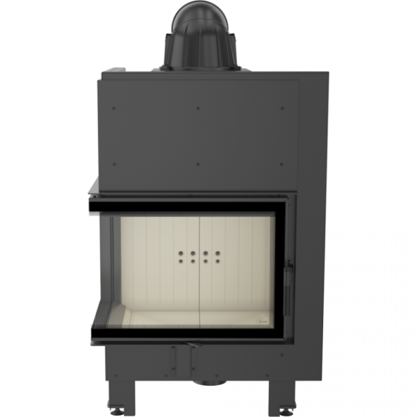 Камінна топка Kratki MBZ 13 ліва BS  гнуте скло