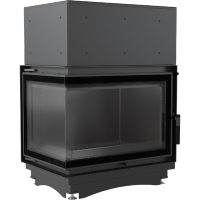 Каминная топка Kratki Zuzia/PW/BL/19/BS/W/Deco (19 кВт)