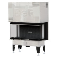 Каминная топка Bef HOME Royal V 10 C с трехсторонним стеклом и гильотиной  (14 кВт)