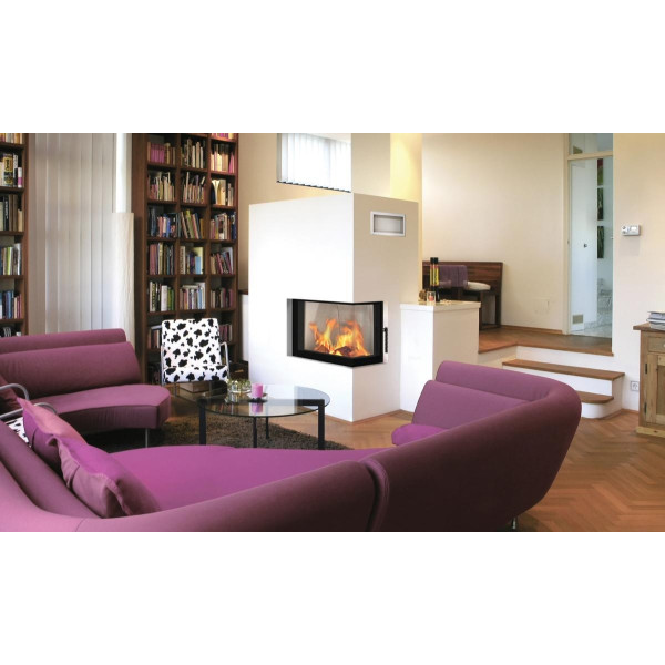 Каминная топка Bef HOME THERM 6 CL / CP с боковым стеклом  ( 7 кВт)