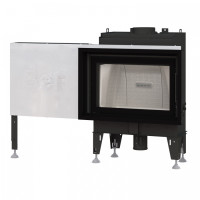 Камінна топка  Bef  HOME THERM B 8  з прямим склом та  дверцятами  ( 10 кВт)