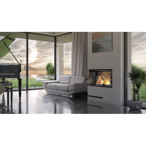 Камінна топка Defro Home Intra ME BL SLIM (8 кВт)