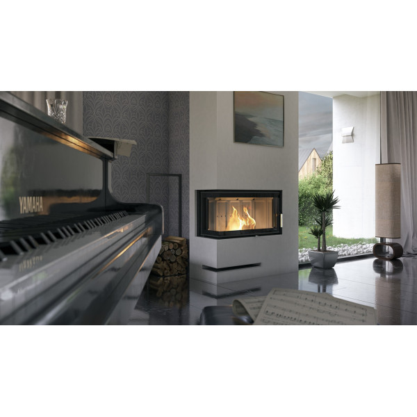 Камінна топка Defro Home Intra ME BL SLIM (8 кВт)