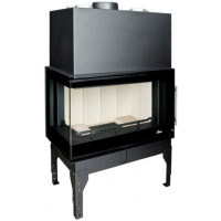 Камінна топка Uniflam 860 EVO LBS ліве бокове скло гнуте (14 кВт)