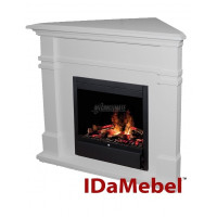 Камінокомплект IDaMebel Florida White angle Dimplex Albany