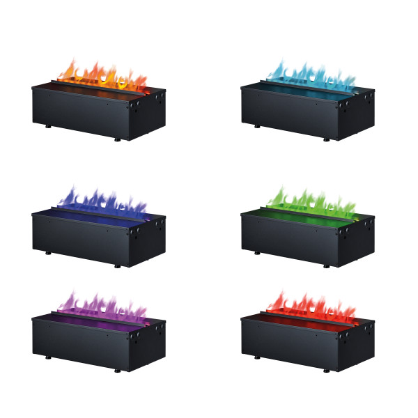 Електрокамін паровий Dimplex Opti-Myst Cassette 500 Multicolor P PS зі справжнім 3D ефектом полумʼя, звуком та кольоровим полумʼям (підключення до води, імітація біо-каміна), розмір 508x230x305