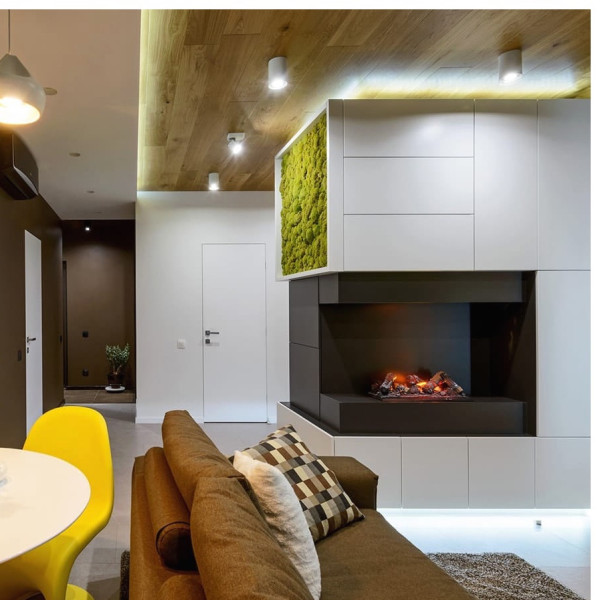 Электрокамин паровой Dimplex Opti-Myst Cassette 600 с 3D эффектом пламени и дровами