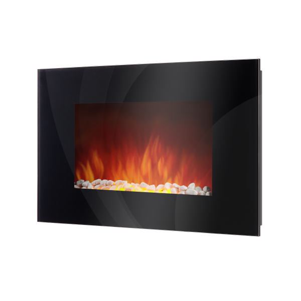 Электрокамин с обогревом Electrolux EFP/W-1200URLS Black