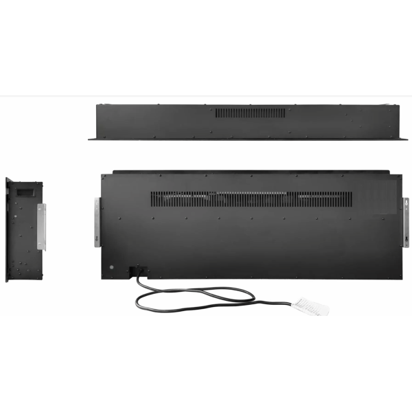 Електрокамін з обігрівом Royal Crystal 60 R PRO з Wi-Fi керування, обігрівом, розсипними дровами, кристалами, кольорами полумʼя та підсвітки наповнення, розмір 1524x450x140 (EF60RPRO)