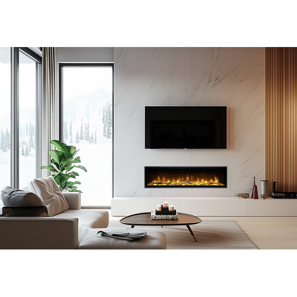 Электрокамин с обогревом Dimplex Ignite Evolve 50 (EVO1200) с дровами и WiFi управлением