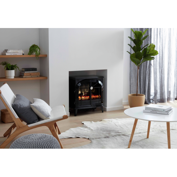 Электрокамин паровой Dimplex Opti-Myst Stockbridge с 3D эффектом, обогревом и дровами