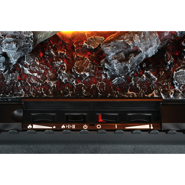 Электрокамин паровой Dimplex Opti-Myst Stockbridge с 3D эффектом, обогревом и дровами