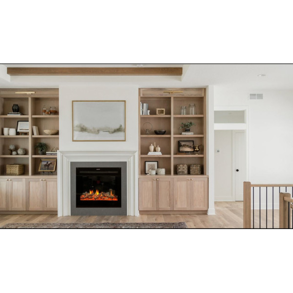 Электрокамин с обогревом Royal 5D V-Art 25 (660x602x209) с 5D эффектом пламени, звуком, дровами и эффектом тления, реалистичным пламенем (5DVART25)