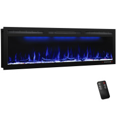 Електрокамін з обігрівом Royal Flame Crystal 50 зі звуком