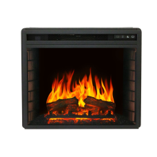 Електрокамін з обігрівом Royal Flame Vision 23 EF LED FX зі звуком, цегляною кладкою, дровами та ефектом тління, розмір 605x509x212