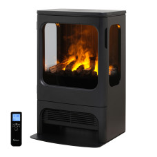Чавуна електропічка Dimplex Mapleton 80 Optimyst (MPT80) зі справжнім 3D ефектом, обігрівом, дровами, звуком, розмір 463x764x442