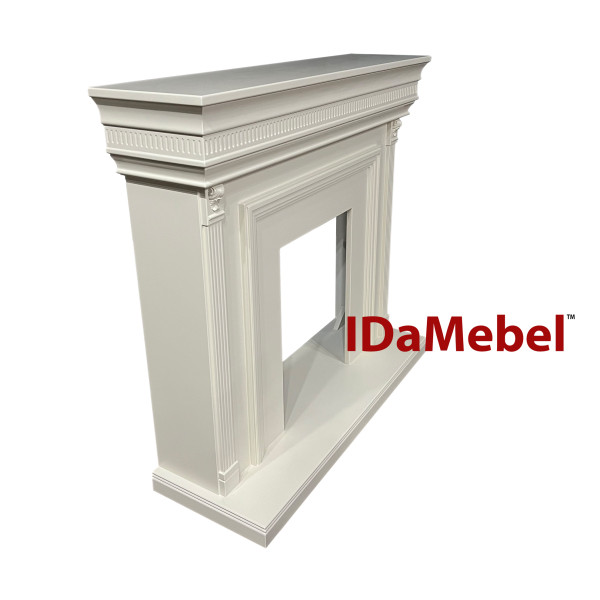 Каминокомплект IDaMebel Beethoven белый Flagstaff