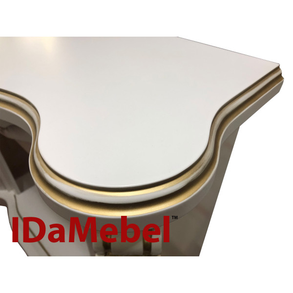 Каминокомплект IDaMebel Dallas White Symphony DF2624