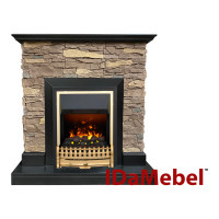 Каминокомплект IDaMebel Gemma Brown Atherton