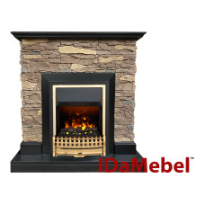 Каминокомплект IDaMebel Gemma Brown Atherton