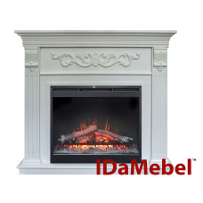 Каминокомплект IDaMebel Marseille Белый DF2624