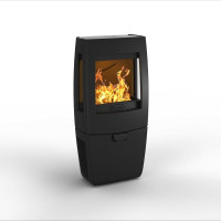 Піч чавунна Dovre SENSE 203 (піч на 3-скла, знизу з боксом на дрова)
