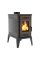 Чугунная печь-камин Kratki KOZA K10 Ø 130 ASDP (10,0 кВт)