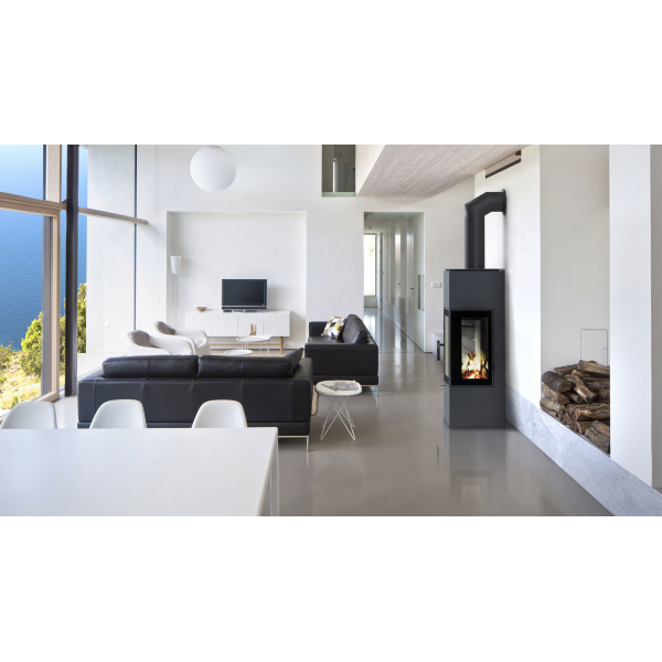 Сталева піч Kratki Thor/View