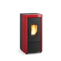 Пеллетная печь Nordica MOIRA EVO бордо (7 кВт)