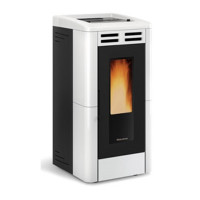 Пеллетная печь Nordica ANASTASIA PLUS white (12 кВт)